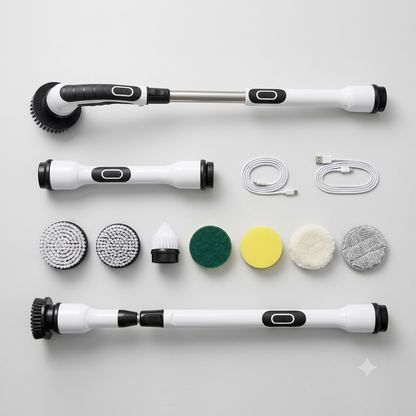 9 in 1 Electric Spin Scrubber