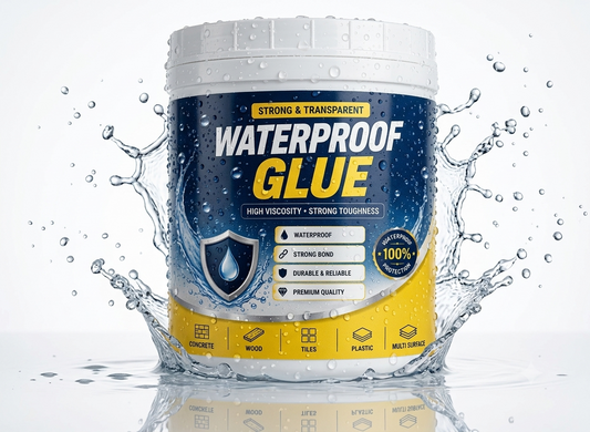 Transparent waterproof glue