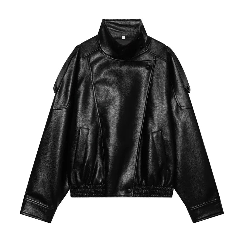 Faux  jacket for unisex