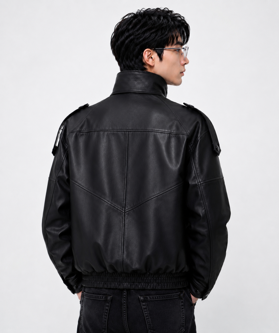 Faux  jacket for unisex