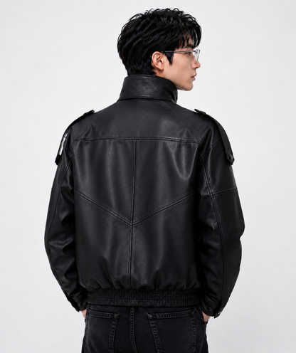 Faux  jacket for unisex