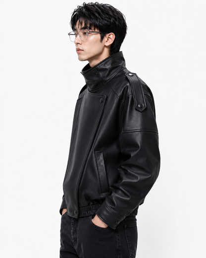 Faux  jacket for unisex