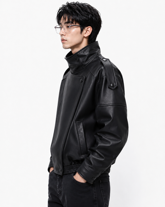 Faux  jacket for unisex